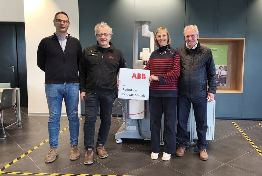 Fondazione Dalmine inaugura il primo ABB Robotics Education Lab in Italia